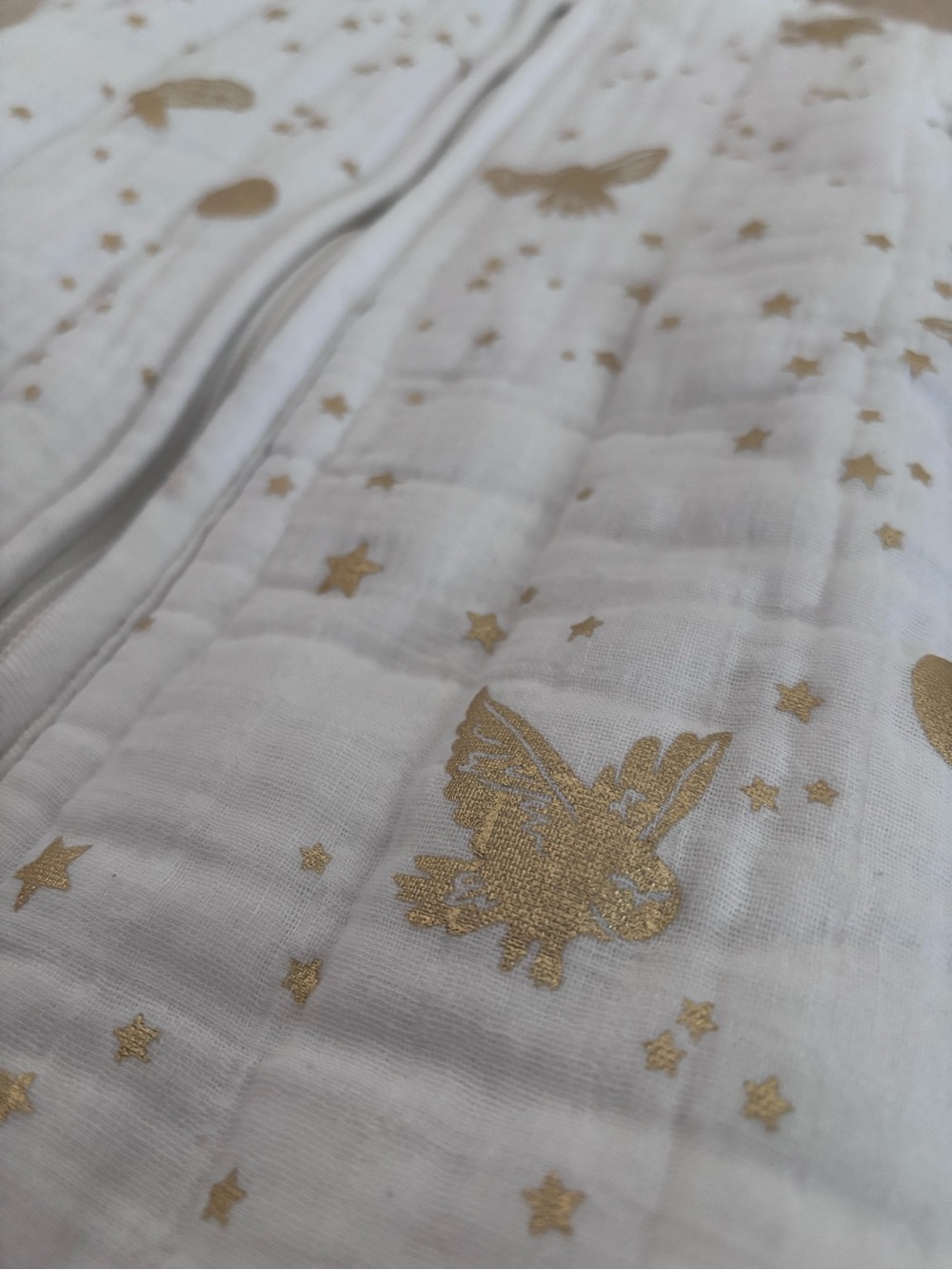 Pottery Barn Harry Potter Organic Cotton Sleep Sack Wearable Blanket 1 Tog 12m - Picture 3 of 11